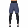 Mens Wind Proof High waist band Baselayer 2 in 1 pant
