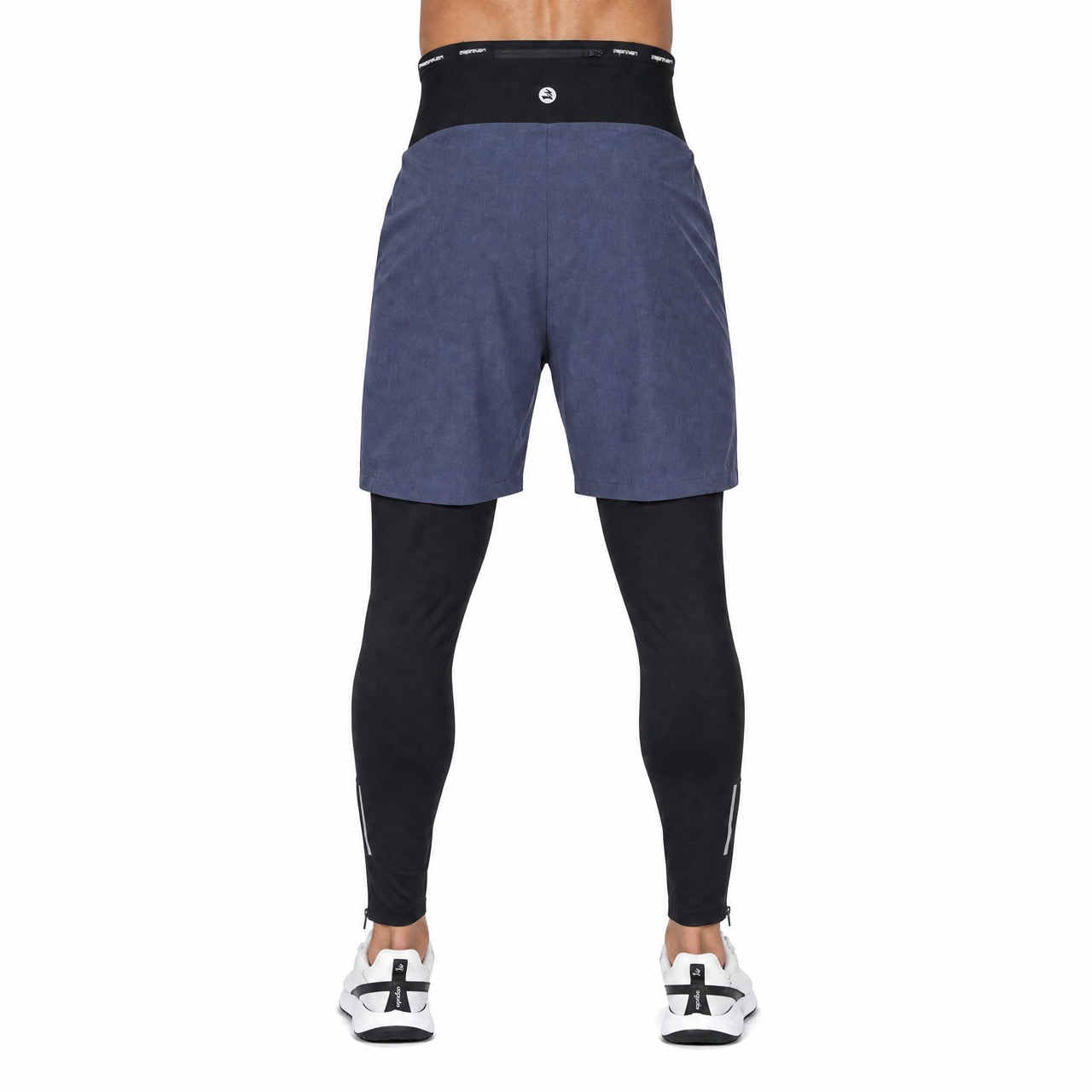 Mens Wind Proof High waist band Baselayer 2 in 1 pant