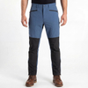 Mens Full Side Zippers Opening Hiking Trousers Color Block Snow Pant