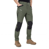 Mens Stylish Panels Adjustable Knee Big Pockets Hiking Pant