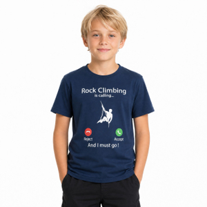 Boys Rock Climbing Short Sleeve Tee
