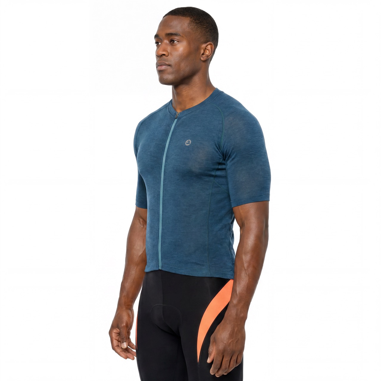 Merino Wool Raglan Short-sleeved Cycling Jersey