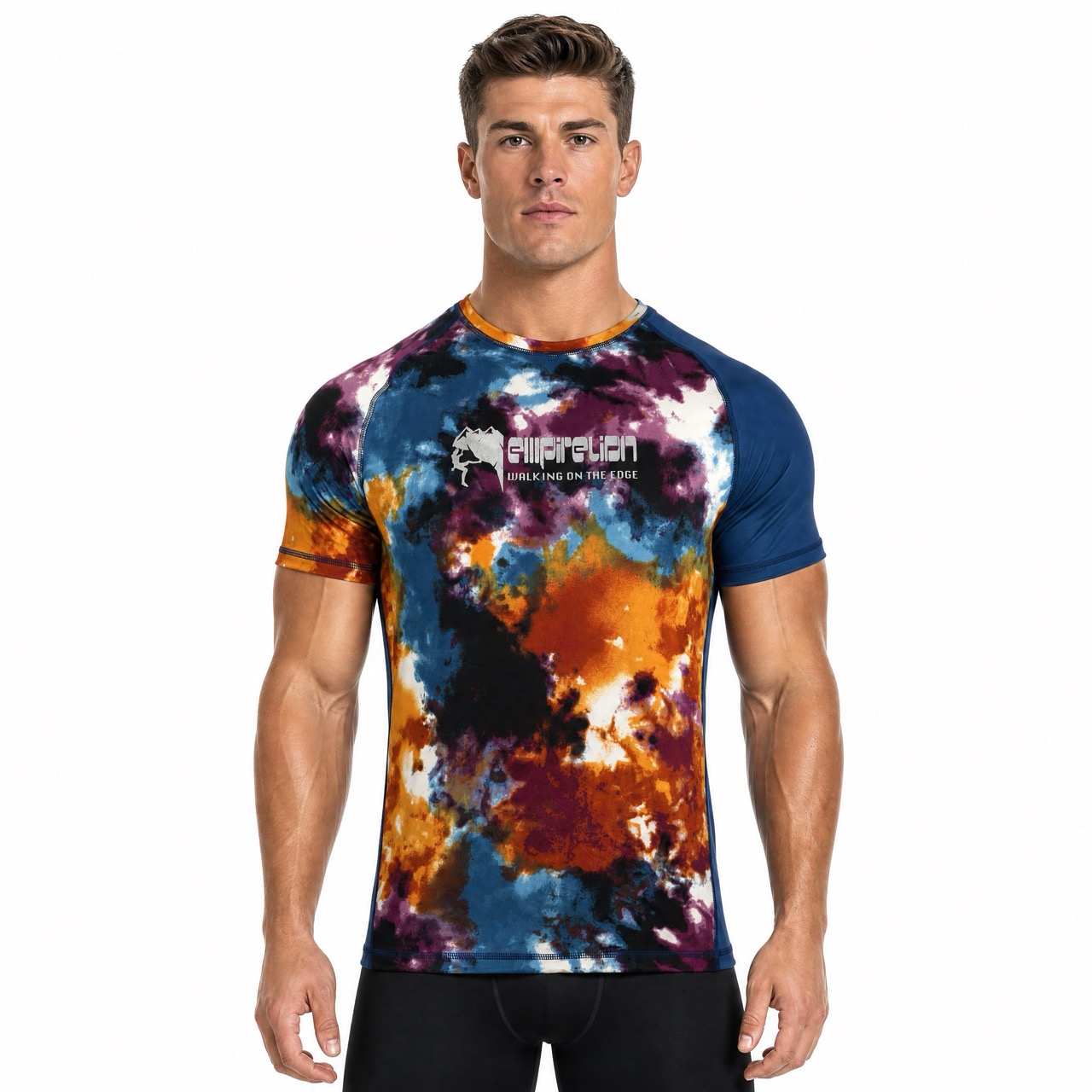 Mens Boys Print Rock Climbing T-shirts