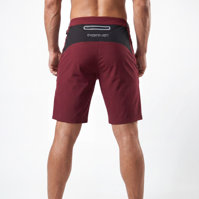 Mens Cycling Hikiing Reflective Sealed Pocket Short
