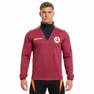 Mens Half Zip Color Block Term Sports Jacket