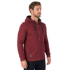 Men's Bonded Zip Thru Hoodie Cosy Thermal Windproof Climbing Hiking Sweatshirt