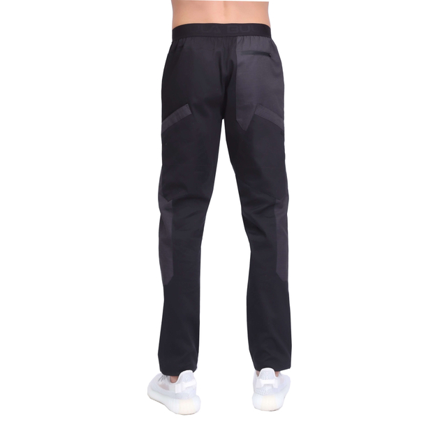 Men's Black Casual Outdoor Breathable Hiking Walking Trousers 