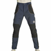 Mens Sports Fashion Contrast Trims Pants Color Block Hiking Trousers