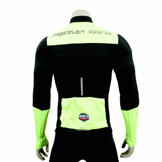 Fluro Color Block Midweight Cycling Jacket