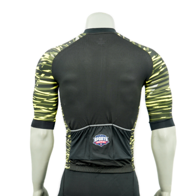 Digital Print Short-sleeved Middle Weight Cycling Jersey