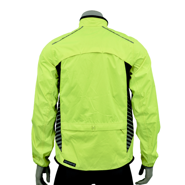 Men's Windproof Coated Rain Bike Jacket