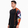 VMTR Mens Color Block Long Sleeve Tops