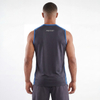 Mens Color Block Football Team Logo Vest