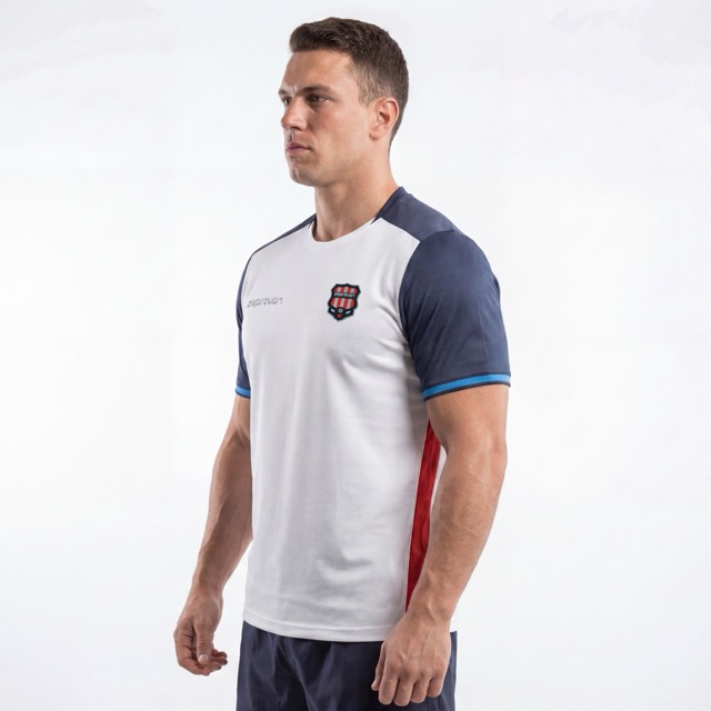 Colorblock T-shirts football Team Tops 