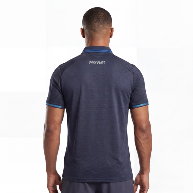 Mens Colorblock Polo Shirt Footabl Trian Tops