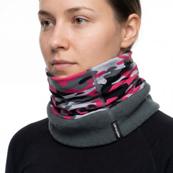 Neck Warmer Gaiter Fleece Windproof Face Mask Cover Cold Weather Scarf for Men & Women