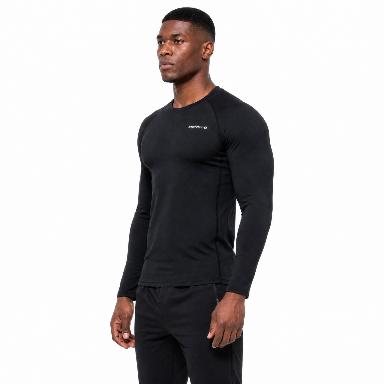 Mens Thermal Underwear Long Johns Base Layer Inner Fleece Top Bottom 2 Pcs Set