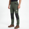 Mens Stylish Panels Adjustable Knee Big Pockets Hiking Pant