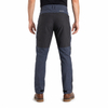 Mens Sports Fashion Contrast Trims Pants Color Block Hiking Trousers