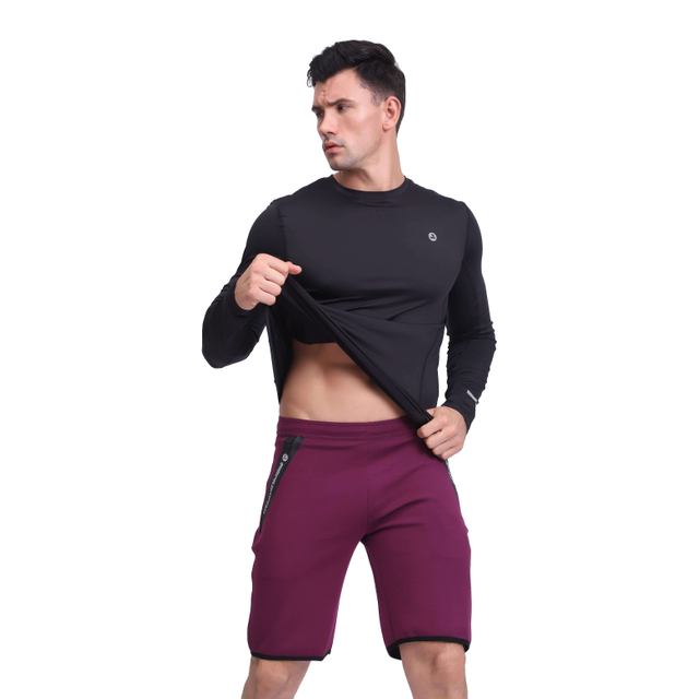 Men's Compression Base Layer Long Sleeve Top Running Shirt