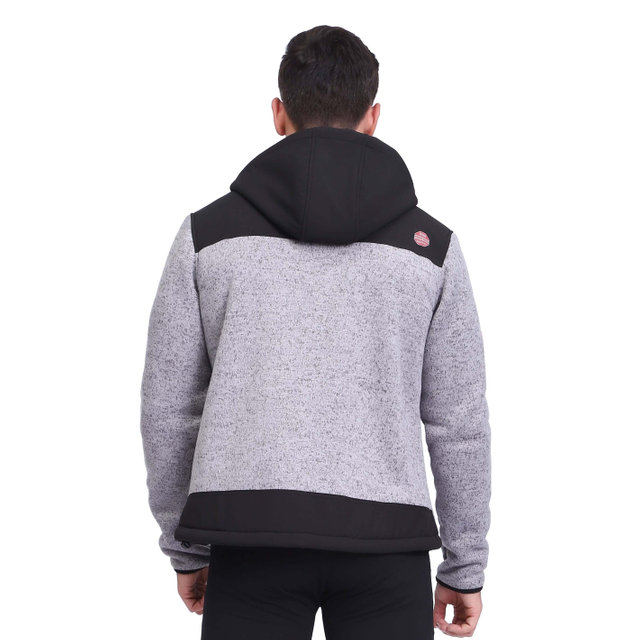 Men's Shaggy Bonded Windproof Winter Outdoor Short Jacket