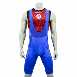 Men's Mesh Panel Bib Short