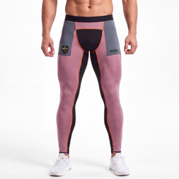 VMTR Mens Color Block Base Layer Legging Pant