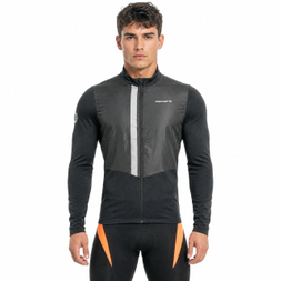Mens Wind Proof Reflective Trims Cycling Jacket