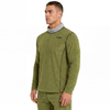 Mens Reversible Color Blocked Baselayer Double Brushed Fleece Underwear Set