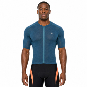 Merino Wool Raglan Short-sleeved Cycling Jersey