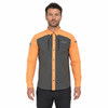 Mens Hiking Camping Fishing Cooling Back & Armpit Vent Snaps Up Contrast Functional Shirts