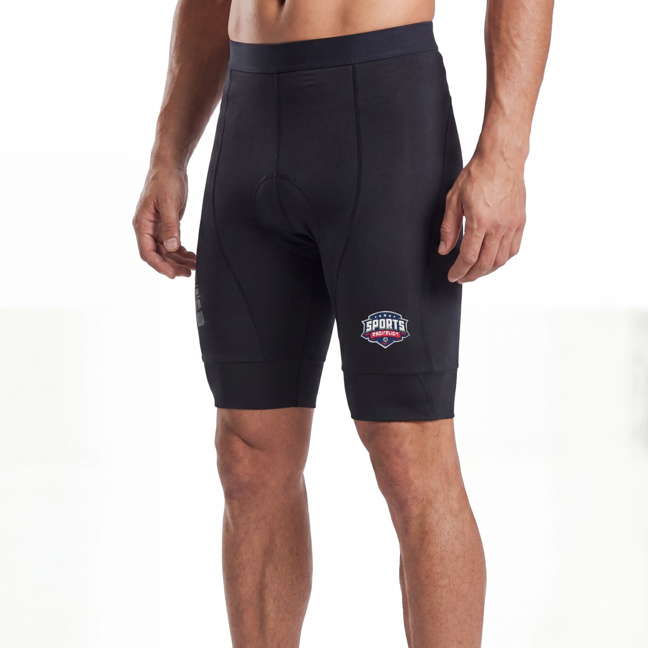 Mens Mesh Panel Cycling Short