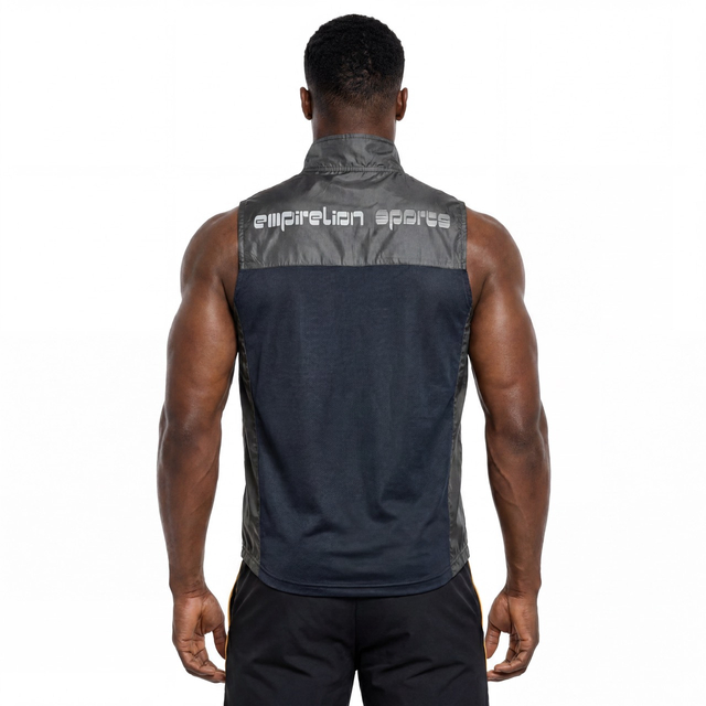 Men's Reflective Trims Wind Proof Vest
