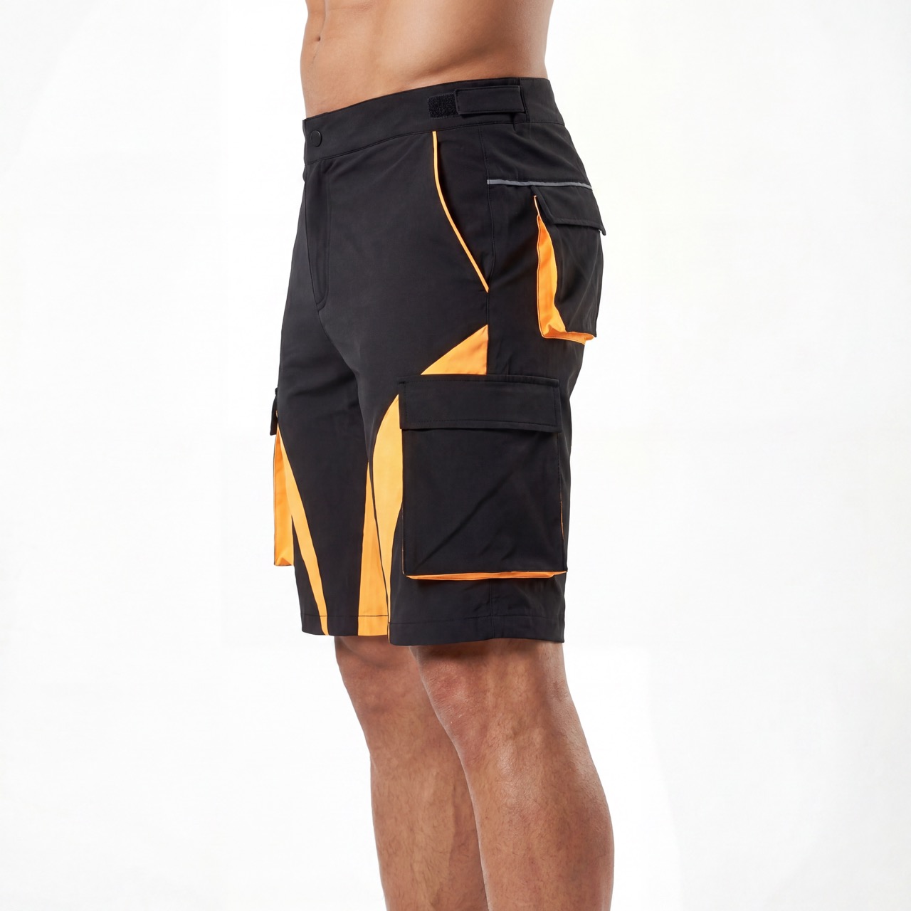 Mens 7 Zipper Pockets Sports Causal Short