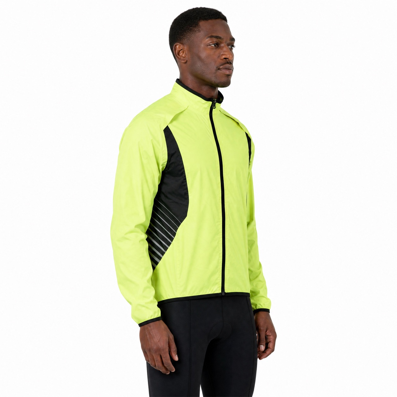 Men's Windproof Coated Rain Bike Jacket