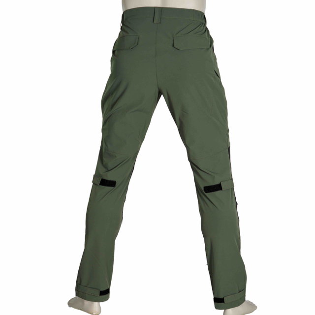 Mens Stylish Panels Adjustable Knee Big Pockets Hiking Pant