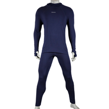 Mens Dry Feeling Baby Lock Baselayer High Cowl Hoodie Pant Set