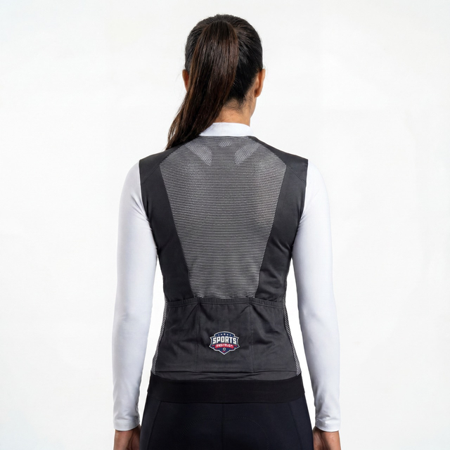 Womans Color Block Panels Cycling Jersey Jacket