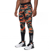 Mens Camouflage Print Baselayer Jersey Pants