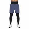 Mens Wind Proof High waist band Baselayer 2 in 1 pant