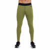 Mens Reversible Color Blocked Baselayer Double Brushed Fleece Underwear Pant