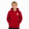 Boys Rock Climbing Printed Over Shoulder Hoodie