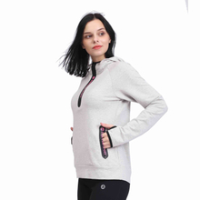 Women’s Lightweight Sealed Zip Running Sweatshirt Hoodie