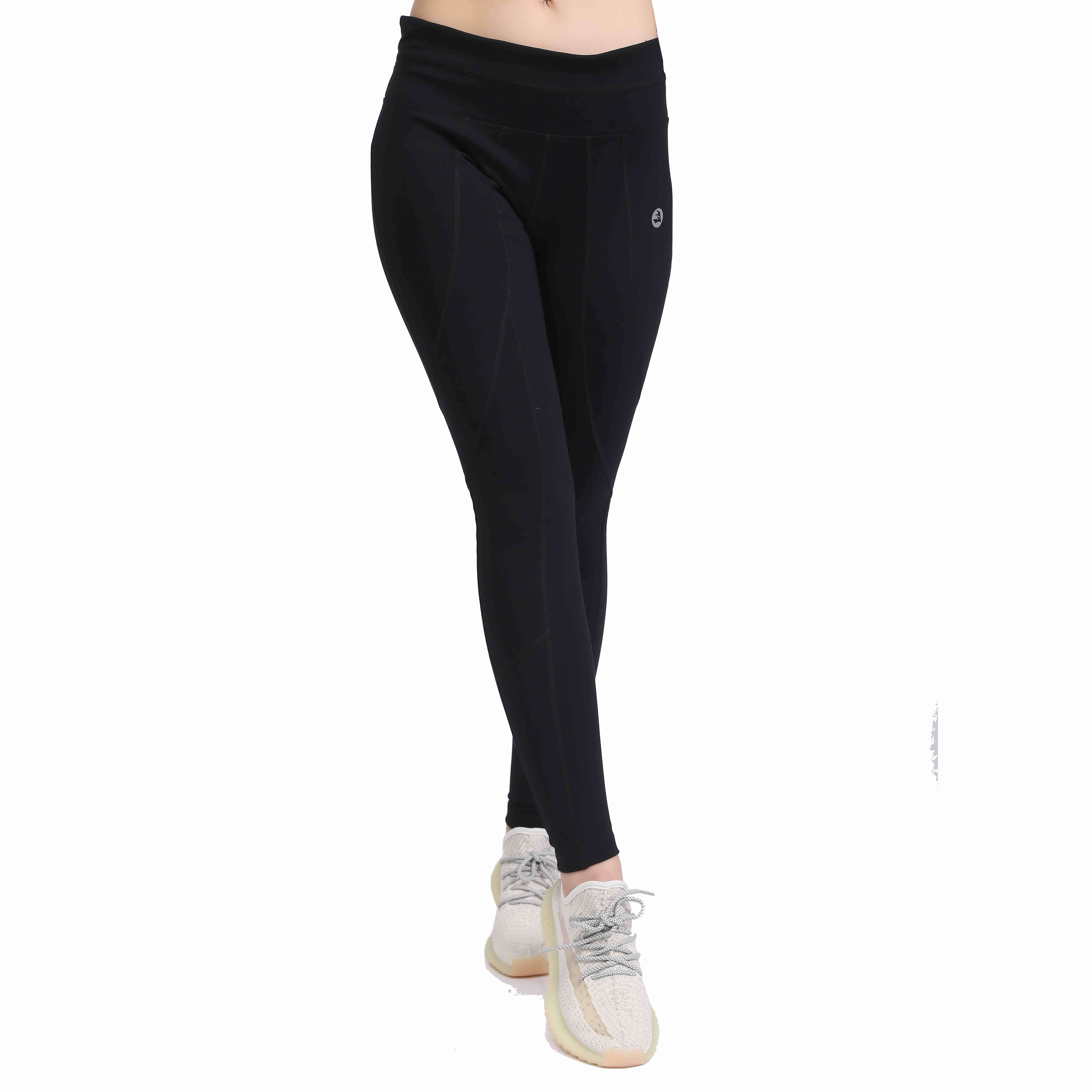 Women's Tummy Control Workout Running Yoga Leggings With Crotch Gusset