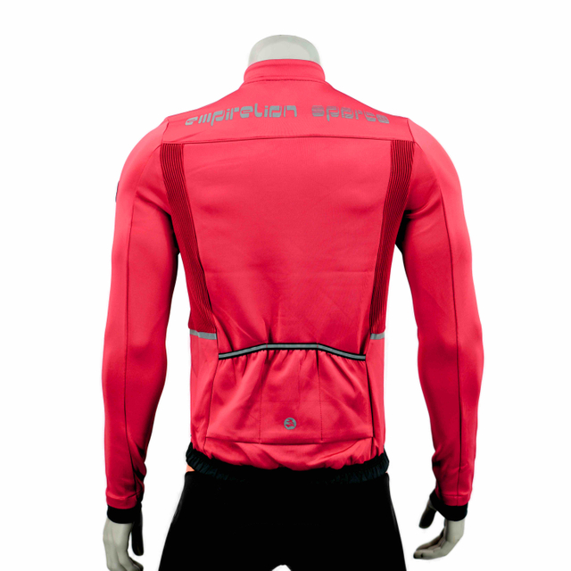 Mens 2 Pcs Set Rib Panel Wind Proof Cycling Jacket