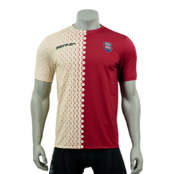 Mens Allover Print Sports Causal T-shirt