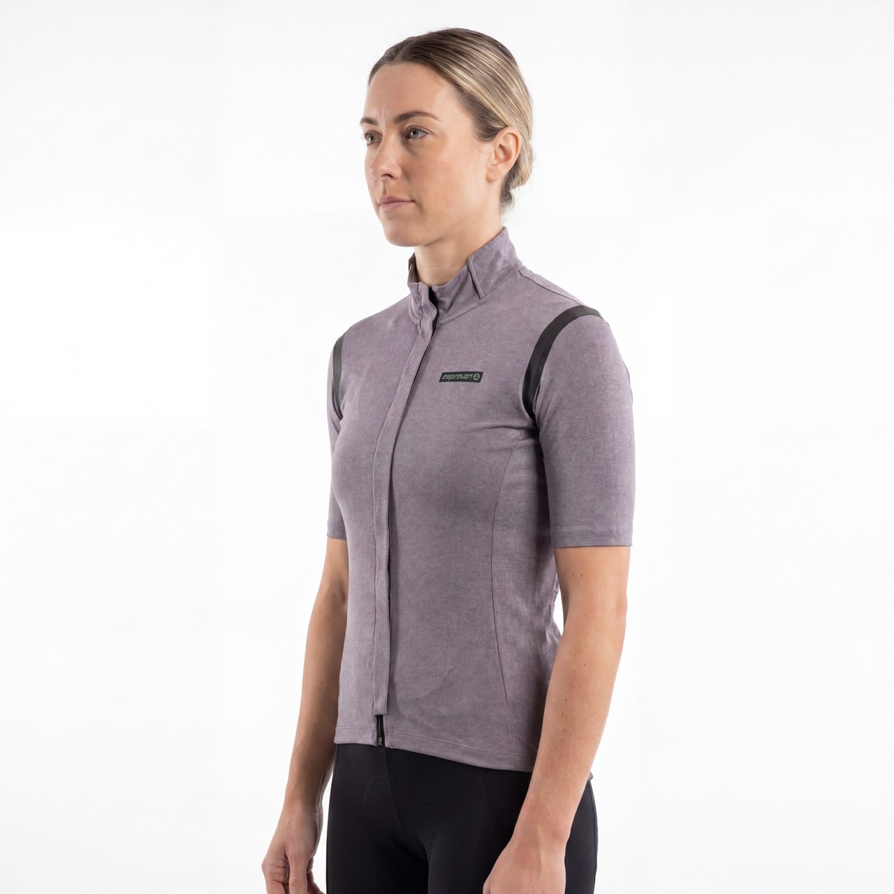 Womans Short-sleeved Sealed Trim Cycling Jersey