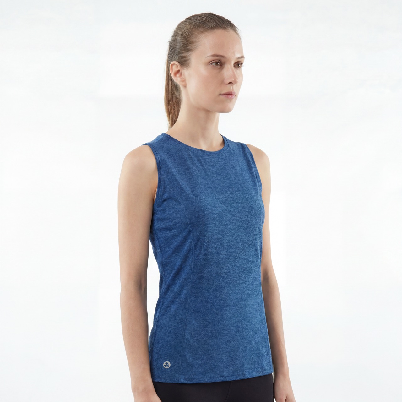 Womens Running Mesh Panel Vest