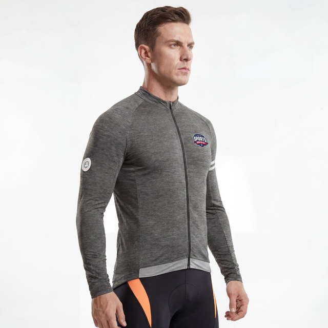 Men's Pro Team Long Sleeve Midweight Jersey Jacket