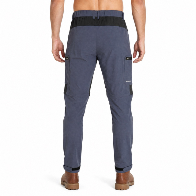 Mens Sealed pocket Zipper Off Pants Trekking pant